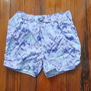 The Children's Place Blue and Purple Tie-Dye Shorts